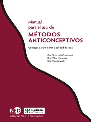 cover image of Manual para el uso de métodos anticonceptivos